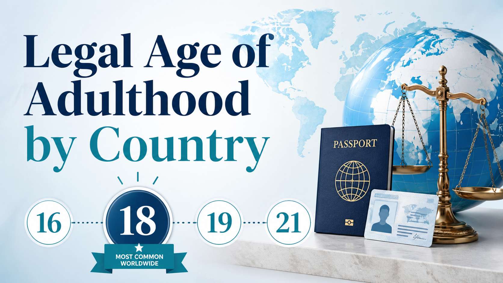 Legal Age of Adulthood by Country