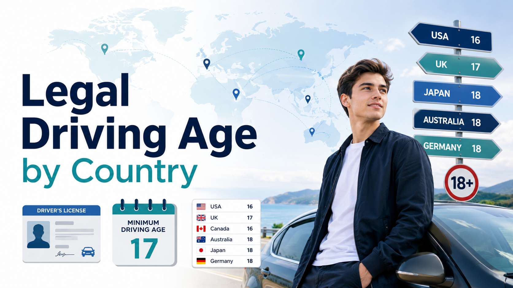 What Age Can You Legally Drive? (By Country)