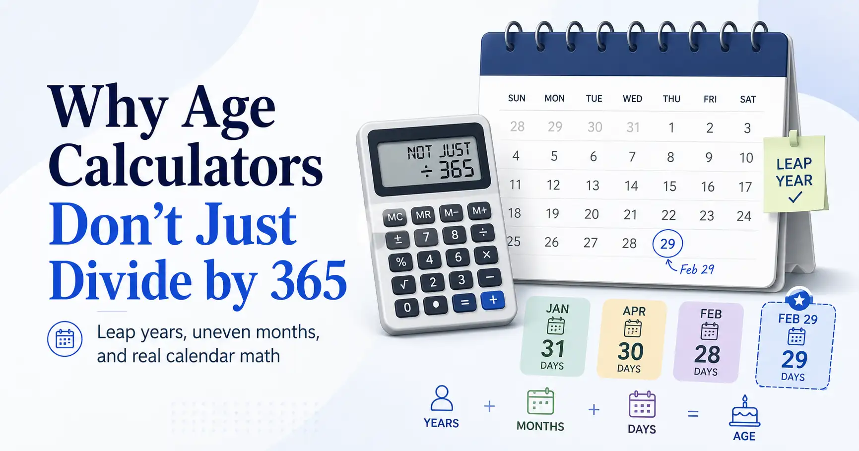 Why Age Calculators Don’t Just Divide by 365