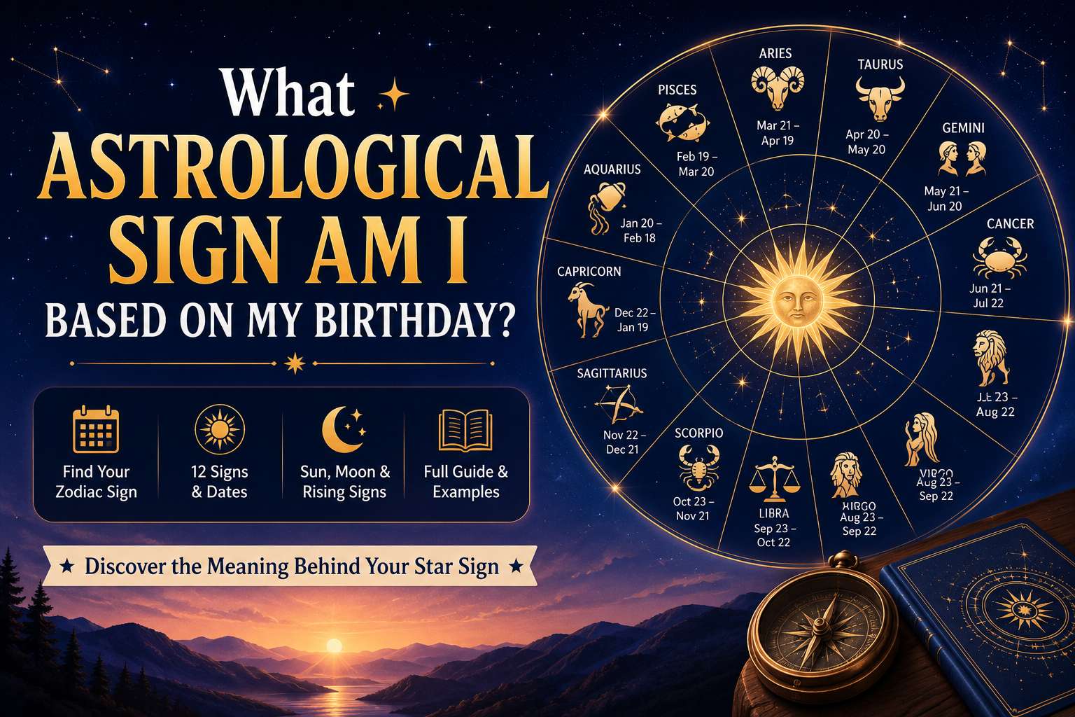 What Astrological Sign Am I Based on My Birthday?